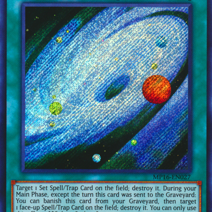 Galaxy Cyclone [MP16-EN027] Secret Rare