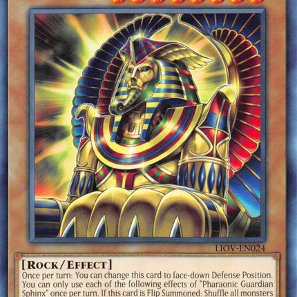 Pharaonic Guardian Sphinx [LIOV-EN024] Common