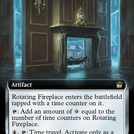 Rotating Fireplace (Extended Art) [Doctor Who]
