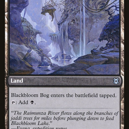 Blackbloom Rogue // Blackbloom Bog [Zendikar Rising]