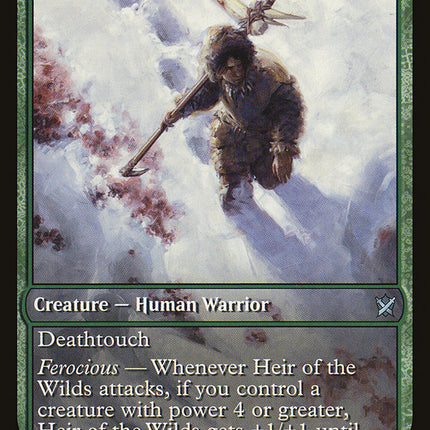 Heir of the Wilds (Game Day) (Extended Art) [Khans of Tarkir Promos]