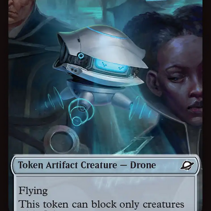 Robot // Drone Double-Sided Token [Edge of Eternities Tokens]
