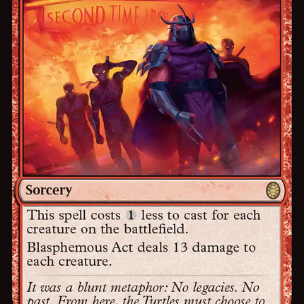 Blasphemous Act [Teenage Mutant Ninja Turtles Commander]