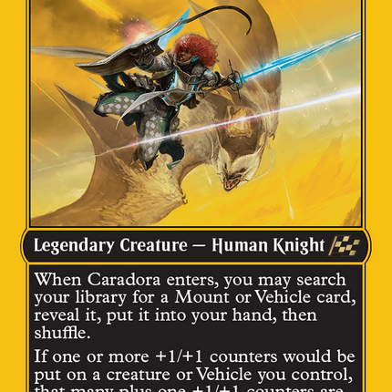 Caradora, Heart of Alacria (First-Place Foil) [Aetherdrift]
