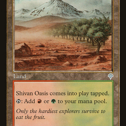 Shivan Oasis [Invasion]