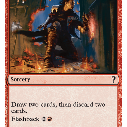 Faithless Looting (White Border) [Mystery Booster 2]