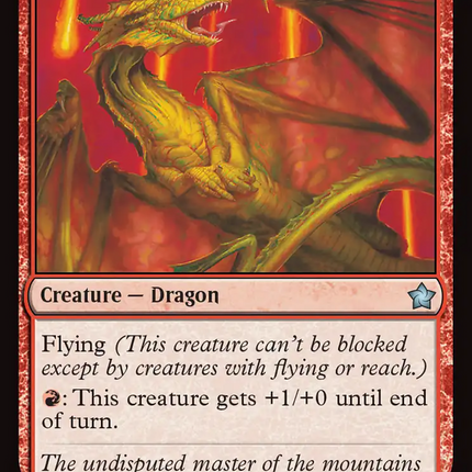 Shivan Dragon (0763) [Foundations]