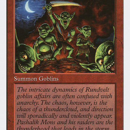Mons's Goblin Raiders [Fifth Edition]