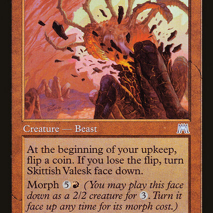 Skittish Valesk [Onslaught]