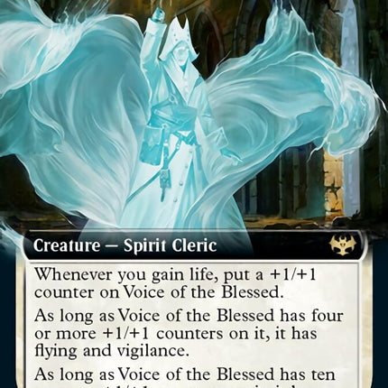 Voice of the Blessed (Extended Art) [Innistrad: Crimson Vow]