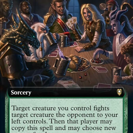 Barroom Brawl (Extended Art) [Commander Legends: Battle for Baldur's Gate]