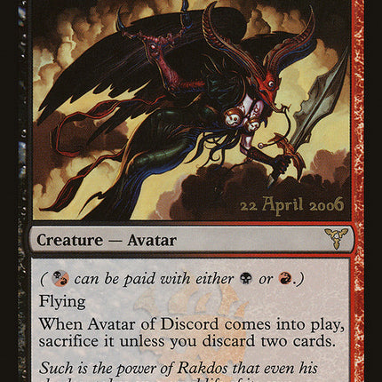 Avatar of Discord [Dissension Promos]