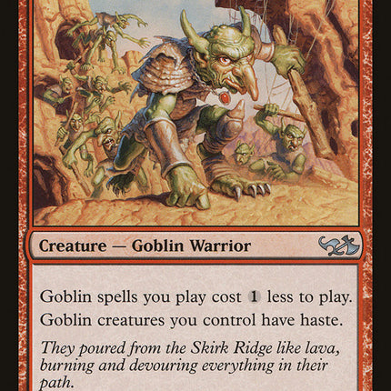 Goblin Warchief [Duel Decks: Elves vs. Goblins]
