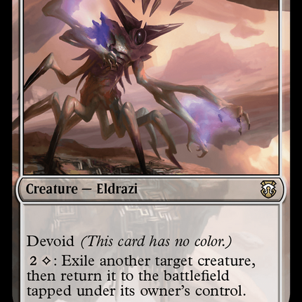 Eldrazi Displacer (Ripple Foil) [Modern Horizons 3 Commander]
