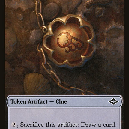 Treasure // Clue Double-Sided Token [Pioneer Challenger Decks 2022]