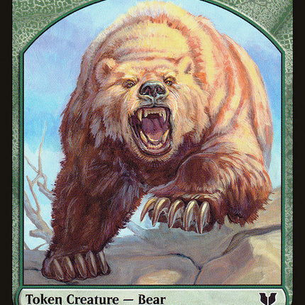 Bear // Spider Double-Sided Token [Commander 2015 Tokens]