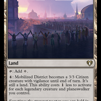 Mobilized District [Commander Masters]