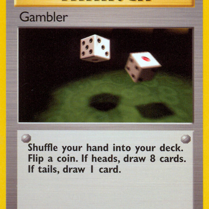 Gambler (60/62) [Fossil 1st Edition]