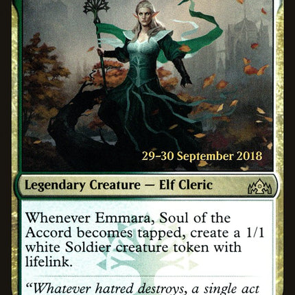 Emmara, Soul of the Accord [Guilds of Ravnica Prerelease Promos]