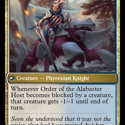 Order of the Mirror // Order of the Alabaster Host [March of the Machine]