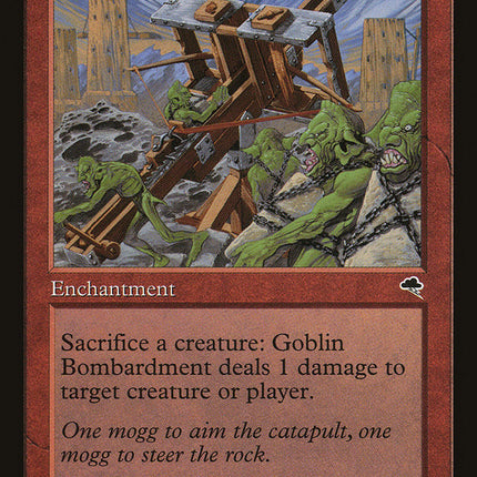 Goblin Bombardment [Tempest]
