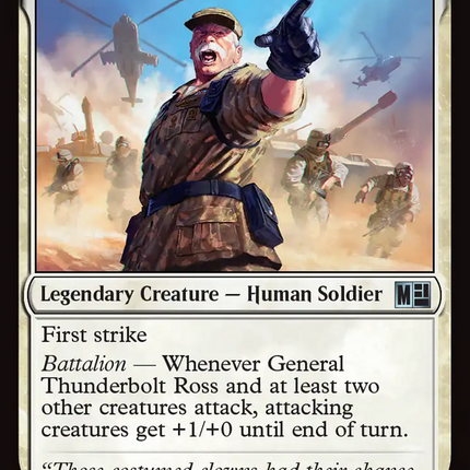 General Thunderbolt Ross [Marvel Super Heroes Commander]