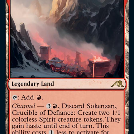 Sokenzan, Crucible of Defiance [Kamigawa: Neon Dynasty]
