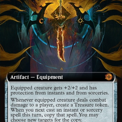 Sword of Wealth and Power (Extended Art) [Outlaws of Thunder Junction: The Big Score]