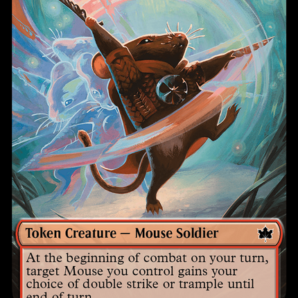 Manifold Mouse Token [Bloomburrow Tokens]