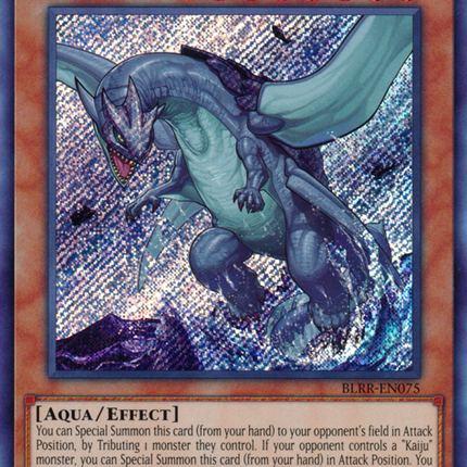 Gameciel, the Sea Turtle Kaiju [BLRR-EN075] Secret Rare
