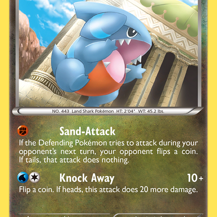 Gible (87/124) [Black & White: Dragons Exalted]