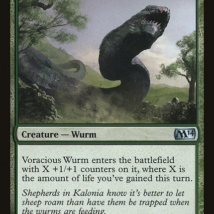 Voracious Wurm [Magic 2014]