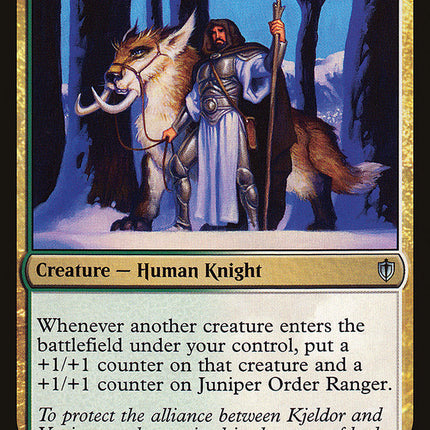 Juniper Order Ranger [Commander 2016]