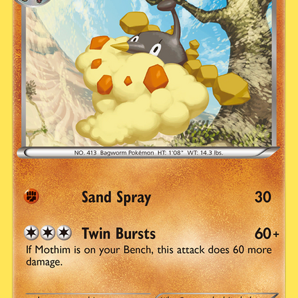 Wormadam (44/124) [XY: Fates Collide]