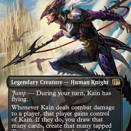 Kain, Traitorous Dragoon (Borderless) [FINAL FANTASY]