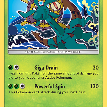 Dhelmise (22/168) [Sun & Moon: Celestial Storm]