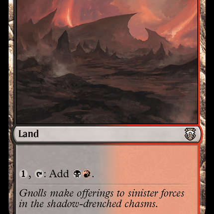 Shadowblood Ridge (Ripple Foil) [Modern Horizons 3 Commander]