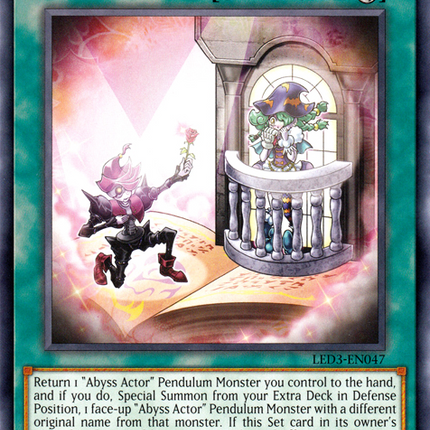 Abyss Script - Romantic Terror [LED3-EN047] Rare