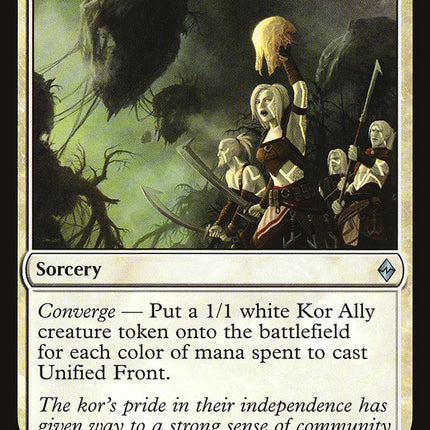 Unified Front [Battle for Zendikar]