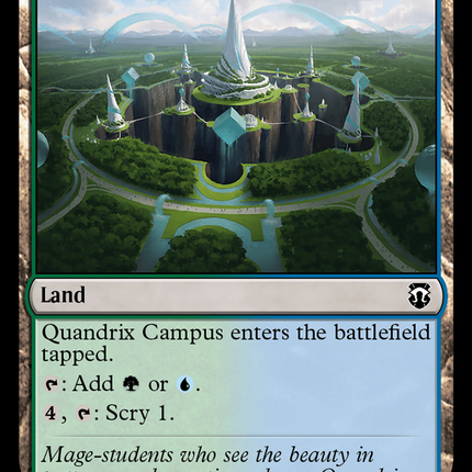 Quandrix Campus (Ripple Foil) [Modern Horizons 3 Commander]