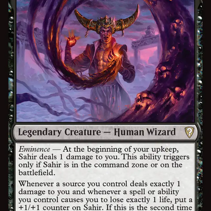 Sahir, Visitor in Darkness [Mystery Booster: Commander Edition]