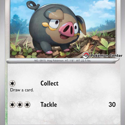 Lechonk (155/198) (Pokemon Center Exclusive) [Scarlet & Violet: Base Set]