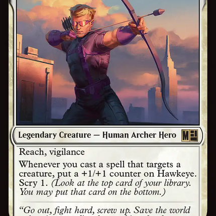 Hawkeye, Bowslinger [Marvel Super Heroes Commander]