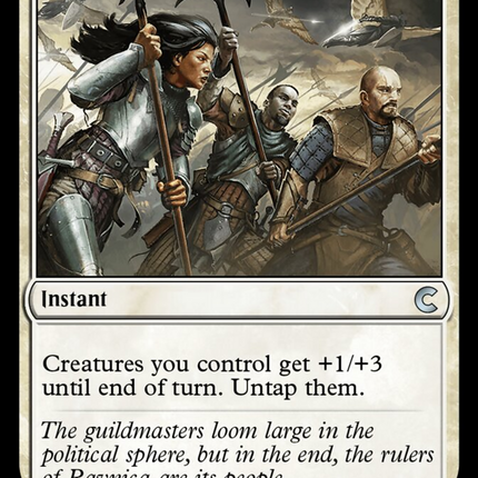 Rally to Battle [Ravnica: Clue Edition]