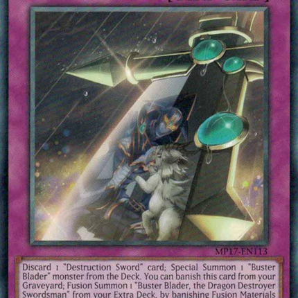 Destruction Sword Memories [MP17-EN113] Common