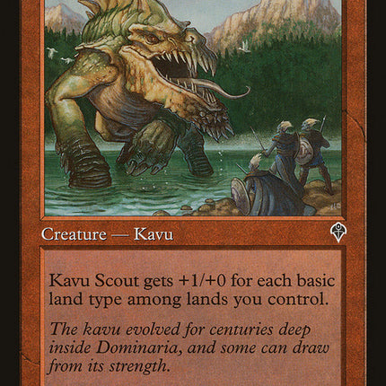 Kavu Scout [Invasion]