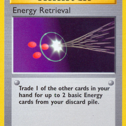 Energy Retrieval (81/102) (Shadowless) [Base Set 1st Edition]