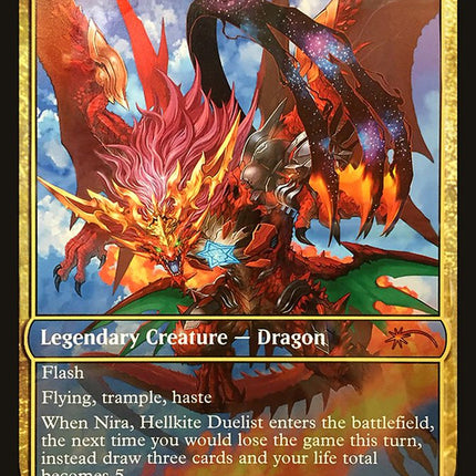 Nira, Hellkite Duelist [Heroes of the Realm]