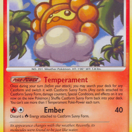 Castform Sunny Form (51/146) [Diamond & Pearl: Legends Awakened]