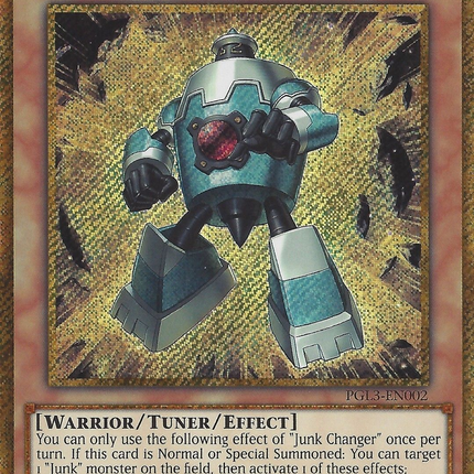 Junk Changer [PGL3-EN002] Gold Secret Rare